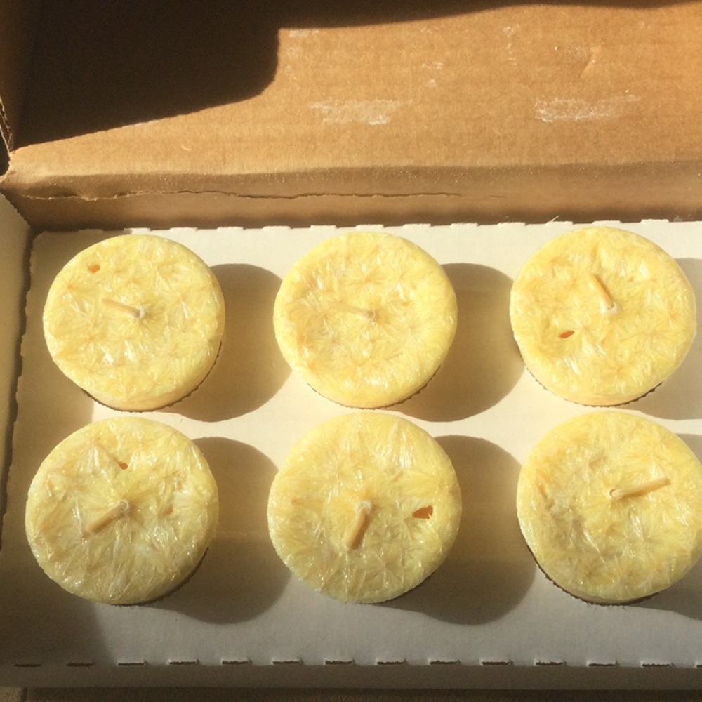 Set of 6 Mia Bella votives